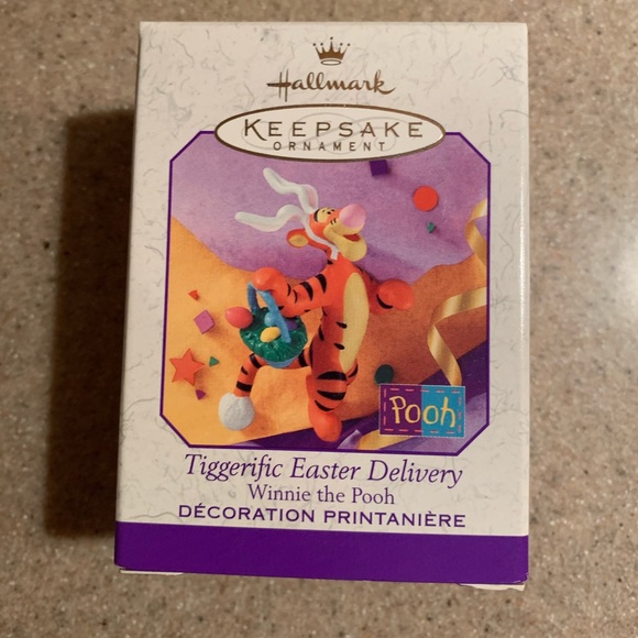 Hallmark Holiday 999 Hallmark Tiggerific Easter Delivery Winnie The Pooh Ornament Poshmark